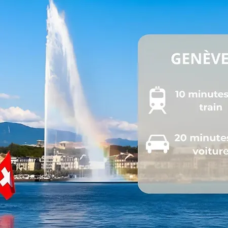 דירה Cosy Centre A 20min De Geneve
