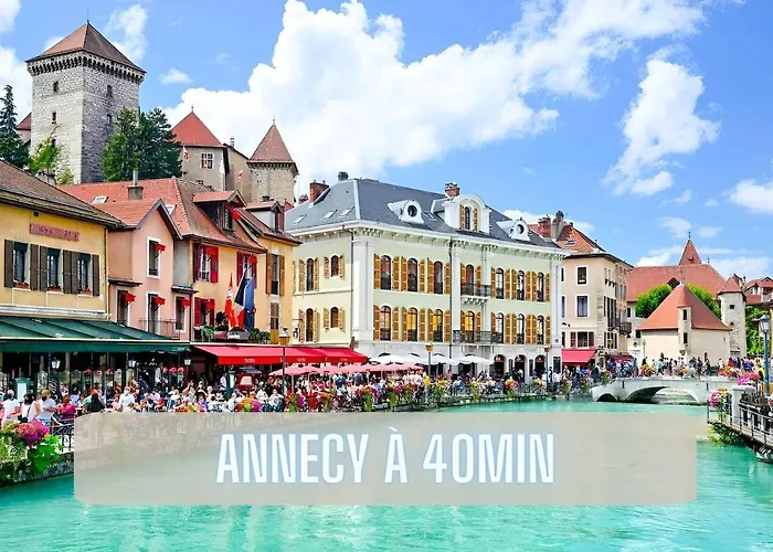 Cosy Centre A 20min De Geneve 안마스